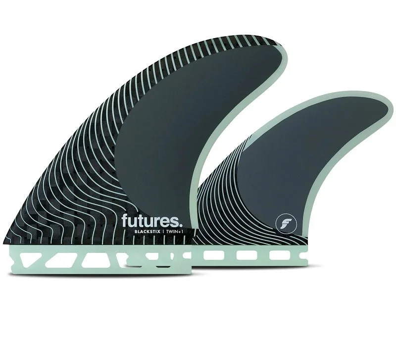 Surfboard Shaper -Futures Blackstix Twin + 1 Fins