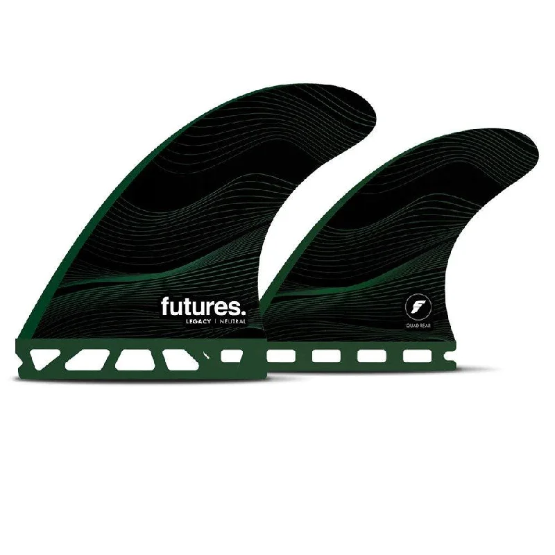 Longboard Surfboard -Futures F8 Legacy Quad HC Fin Set