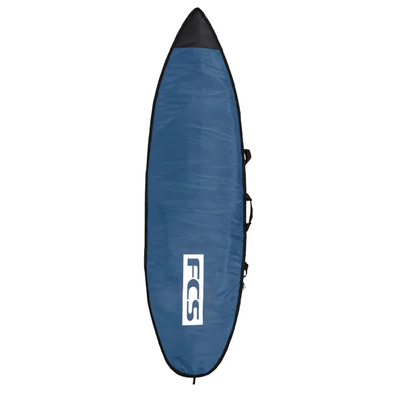 Foldable Surfboard -FCS CLASSIC ALL PURPOSE STEEL BLUE/WHITE BOARD BAG 2022