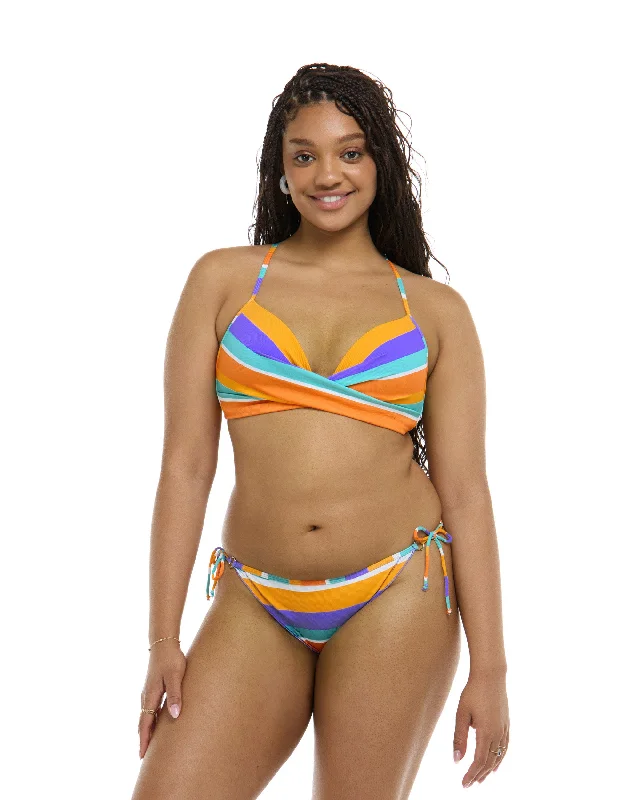 5mm Wetsuit -Harmony Kerry Fixed Triangle Bikini Top - Multi / Harmony