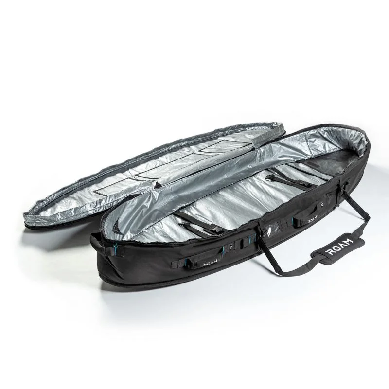 Anti-Slip Surfboard Pad -Roam Coffin Universal Surfboard Bag - Grey/Black