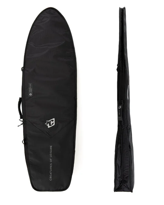 Wax Comb -Creatures Fish Travel DT2 Boardbag-Black Silver