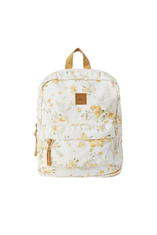 Surfboard Traction Pad -O'Neill Valley Tatianna Floral Mini Backpack - White