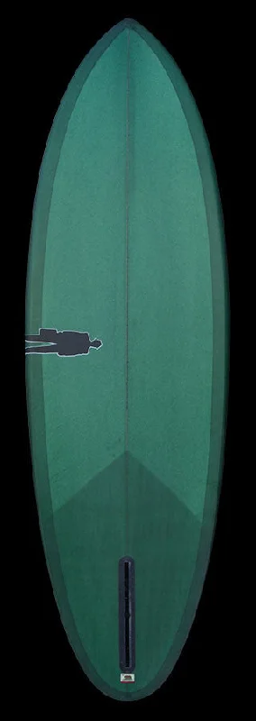 Cold Water Wetsuit -Bullet Single Fin | Forest resin tint