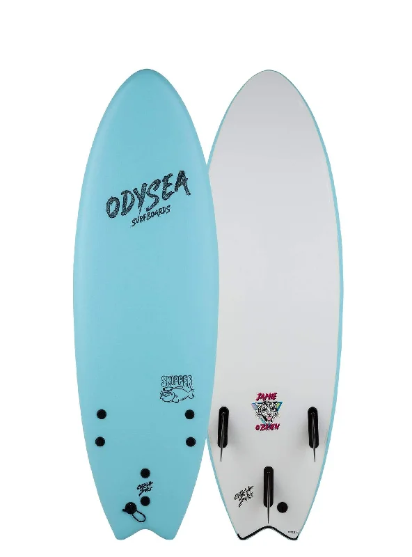 Surfing Hat -Catch Surf Odysea 5'6" Skipper Basic X Jamie O’Brien Foam Surfboard - Sky Blue