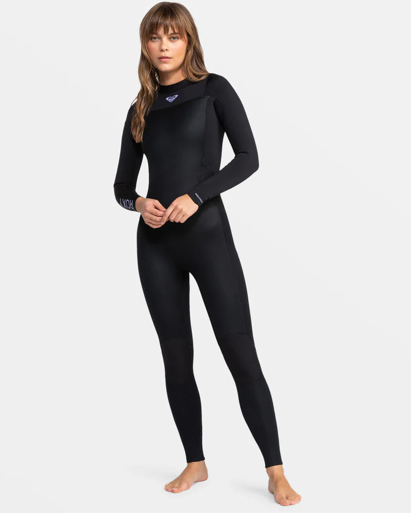 Shortboard Surfboard -Women's 4/3mm Prologue Back Zip GBS Wetsuit - Black