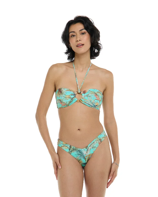 Surfing Gear Bag -Molokini Irene Bandeau Top - Sea Mist / Molokini