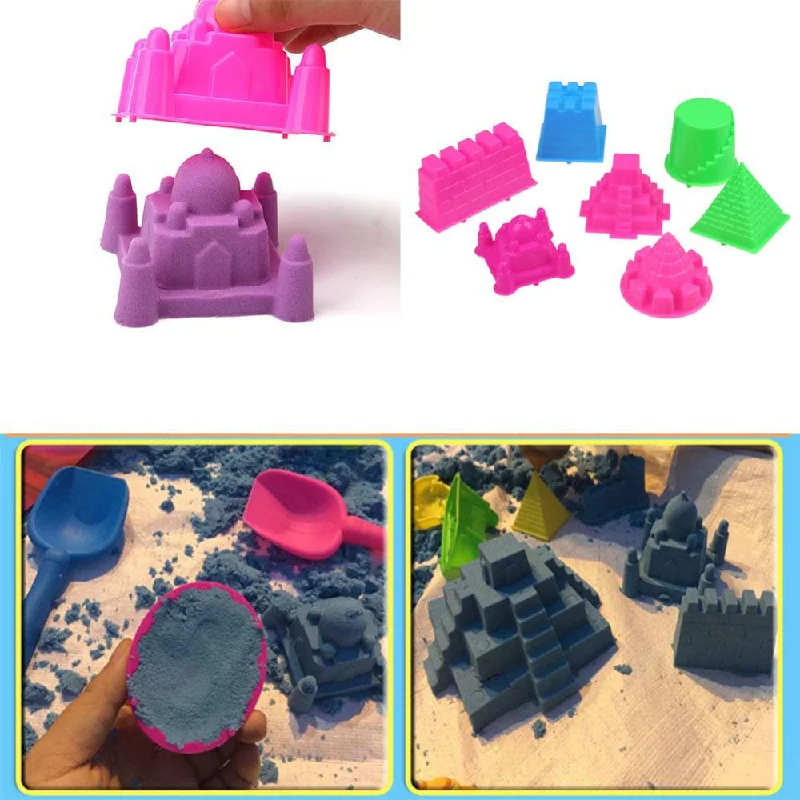 Surfboard Repair Resin -2016 Hot Sale 7Pcs/Set Large Size Portable Sandcastle Beach Sand Toy Castle Sand Mold For Children Building Sight