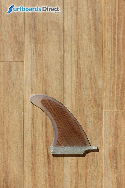 Longboard Surfboard -Longboard Fin Wood 6 inch