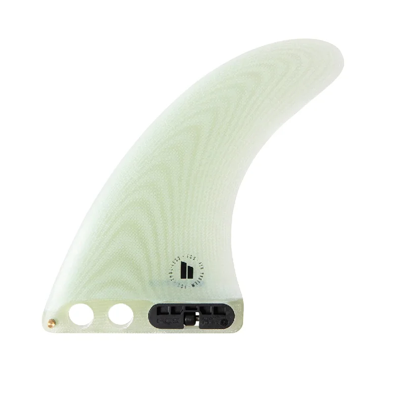 High-Performance Surfboard -FCS II Mid PG Single Fin-Clear-6.5"