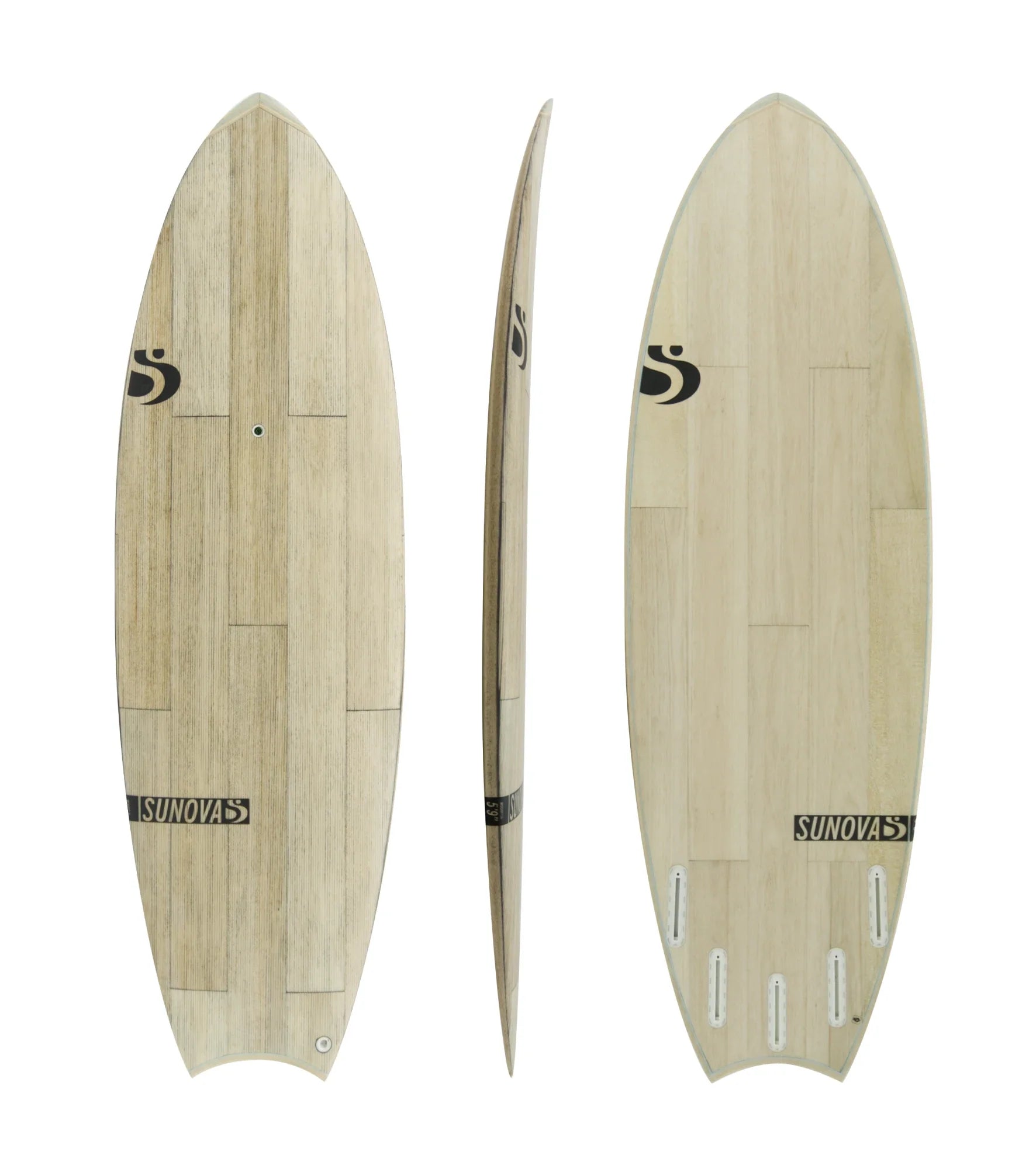 Epoxy Surfboard -Sunova Moon Fish Morphlex Team - Futures - 5 Fin