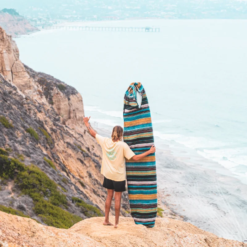 Surfing Stickers -Blue Beacons Povoa Surfboard Bag