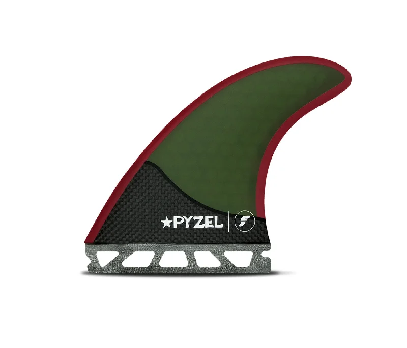 Board Transfer Bag -FUTURES PYZEL MEDIUM THRUSTER GREEN/RED