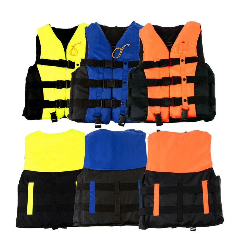 Surfboard Carriers -XL EPE Adult Swimming Boating Surfing Sailing Polyester Foam Life Jacket Vest Whistle Prevention Flood With Stride Across Zone