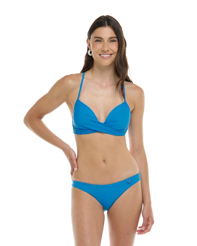 Wetsuit -Smoothies Kerry Fixed Triangle Bikini Top - Wave