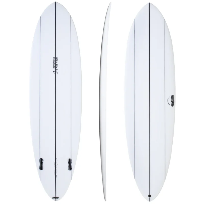 Wave Paddle -JS BIG BARON TWIN PE 6'6 A FCS II 36.8L