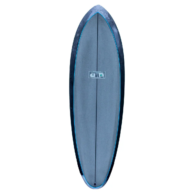 Paddleboard Leash -Jeff McCallum PDX Surfboard - 5'10"