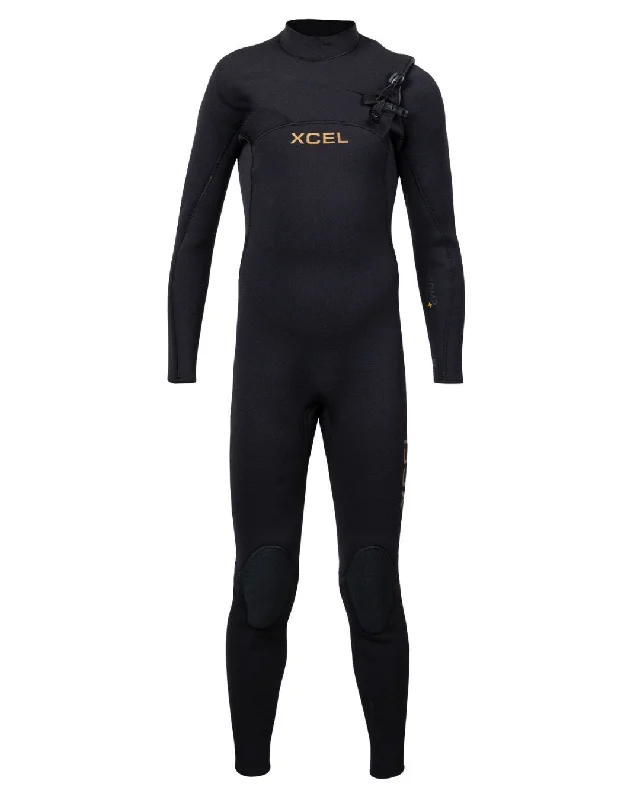 Performance Surf Wetsuit -Kids Comp+ 4/3mm Chest Zip Fullsuit