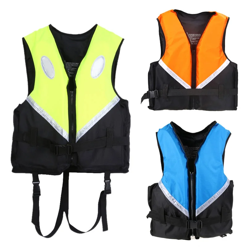 Surfboard Repair Tape -Life Jacket Professional Water Sports Boating Surfing Swimwear Adult Life Jackets Vest Survival Suit 3 Colors Size L XL XXL