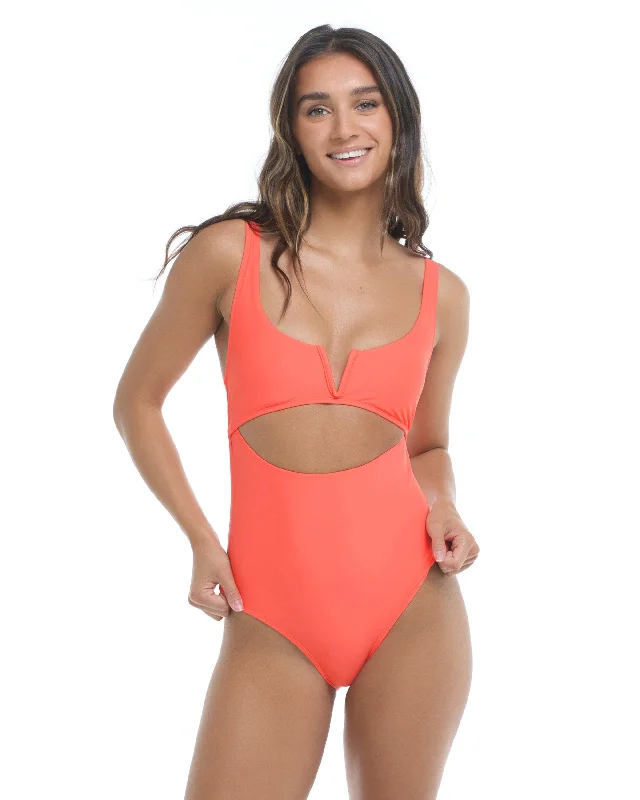 Shortboard Surfboard -Smoothies Eli One-Piece Swimsuit - Sunset