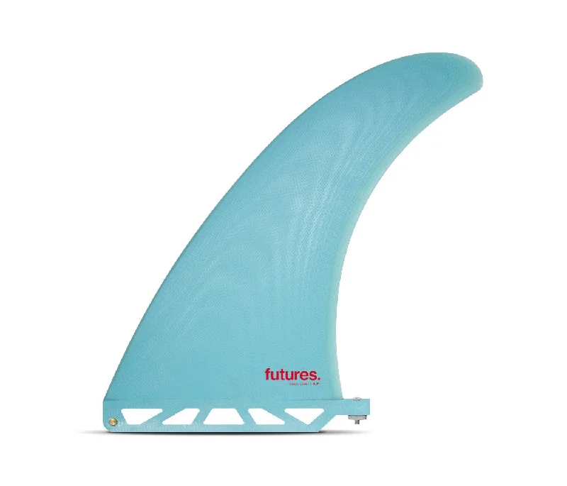 Surf Boot Cuffs -Futures Gerry Lopez Flex Single Fin-Blue-9.7"