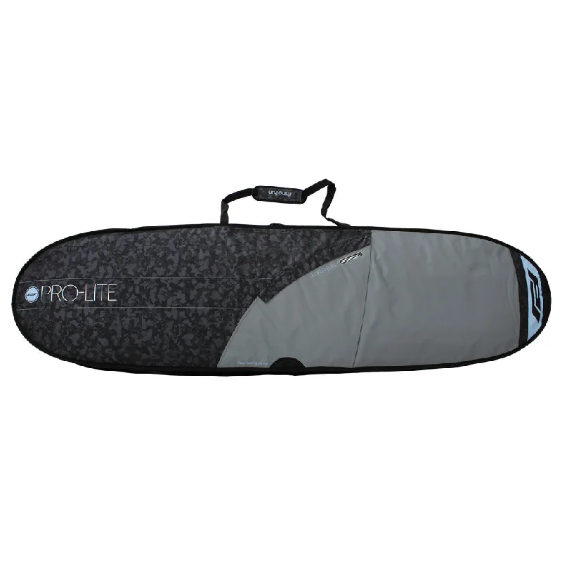 Custom Surfboard -Pro-Lite Board Bag - Rhino Travel Bag 8'0 to 9'6 Longboard (1-2 boards) gray/light blue/black