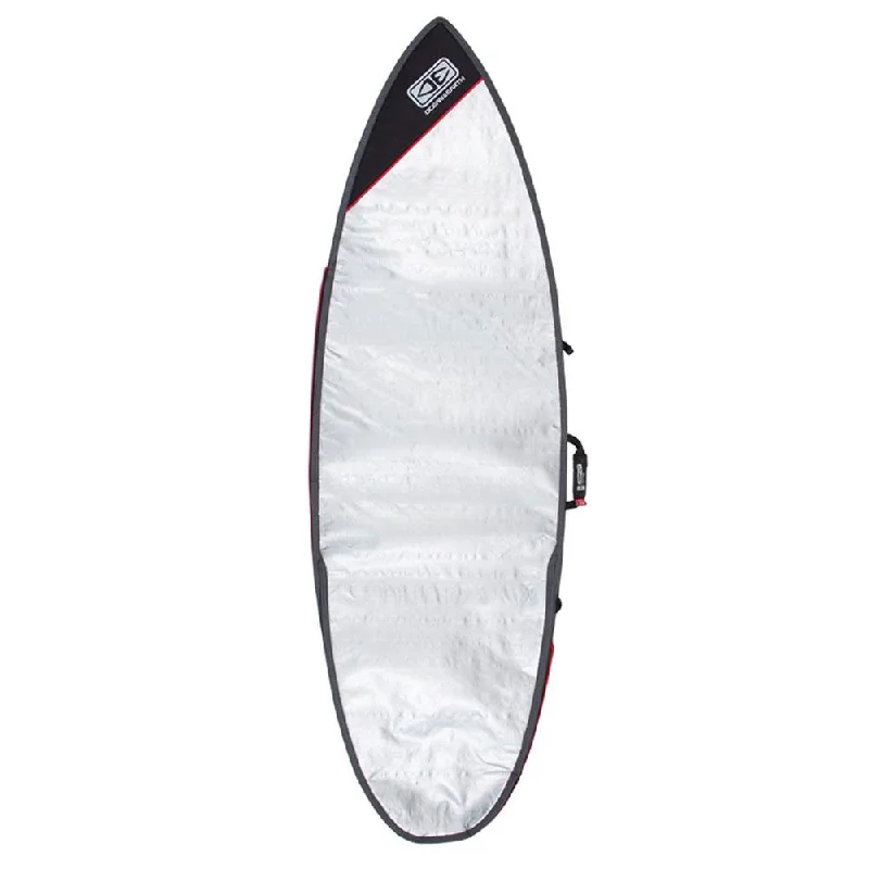 Surfboard Traction Pad -Ocean And Earth 6'8 Aircon Board Bag- Black Grey