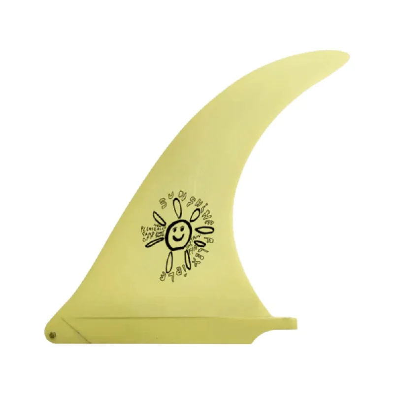 Wax Comb -Alex Knost Sunshine Yellow 10" Single Fin