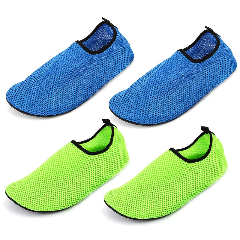 Foldable Surfboard -Men and Women Water Shoes Nylon + Neoprene Mesh Aqua Socks Yoga Exercise Pool Beach Dance Swim Slip Surfing Water Sports Shoes