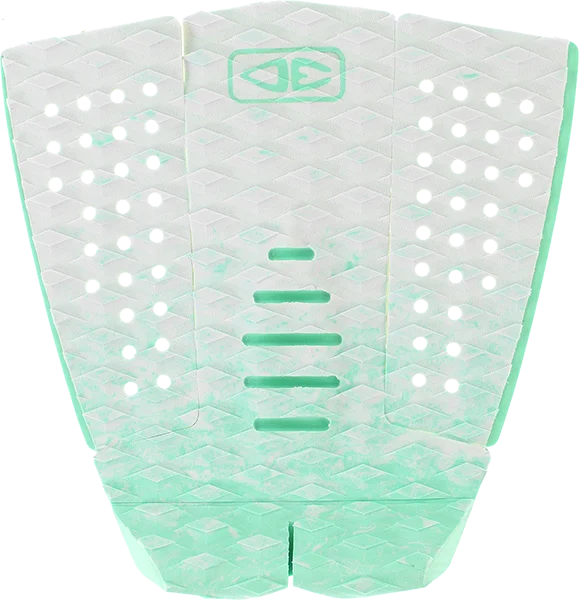 Beginner Surfboard -O&E Ocean & Earth Tyler Wright Signature 3 PIECE Tail Pad White/Mint