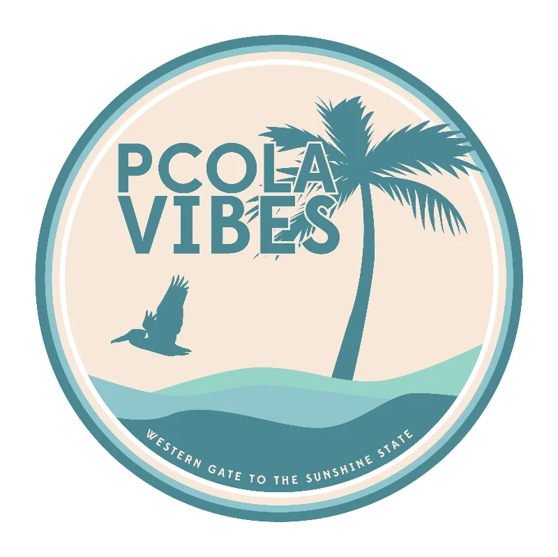 Surfboard Covers -Pensacola Vibes Western Gate Beach Sticker