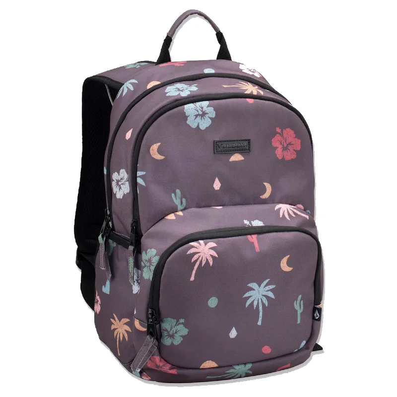 Soft-top Surfboard -Volcom Little Class Youth Girls Backpack - Dark Grey