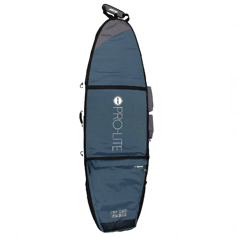 5mm Wetsuit -Pro-Lite Wheeled Coffin Triple Shortboard Bag - Blue/Grey