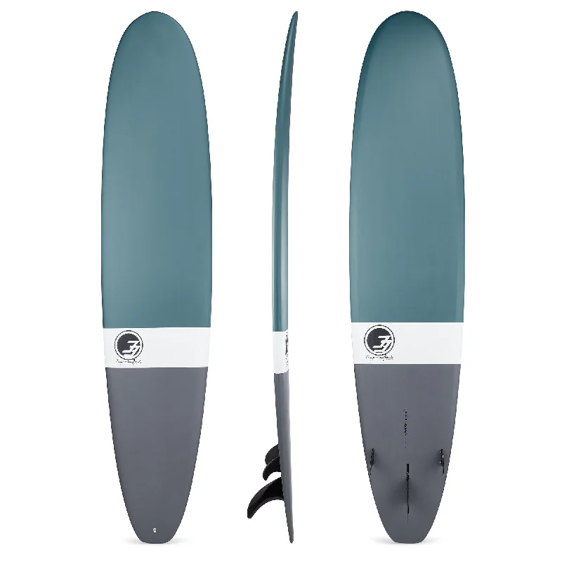 Hybrid Surfboard -10' Ultimate Longboard Surfboard Blue Dip (Epoxy)