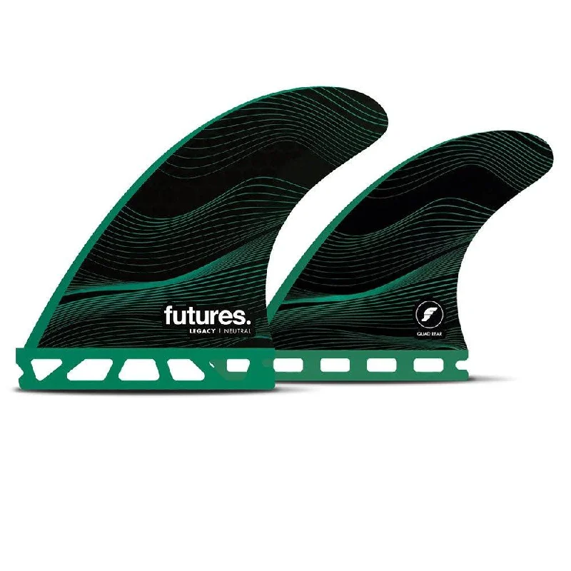 High-Performance Surfboard -Futures F6 Legacy Quad Fin Set