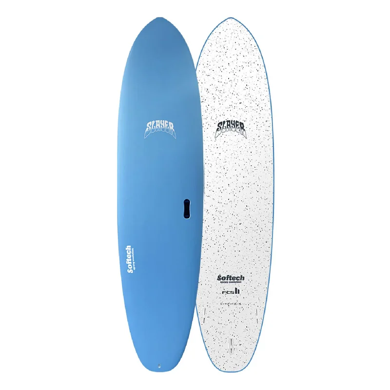 Board Wall Mount -SOFTECH THE SLAYER 7'6" EPOXY SOFTBOARD FCS II 62L - CLEAR SKY