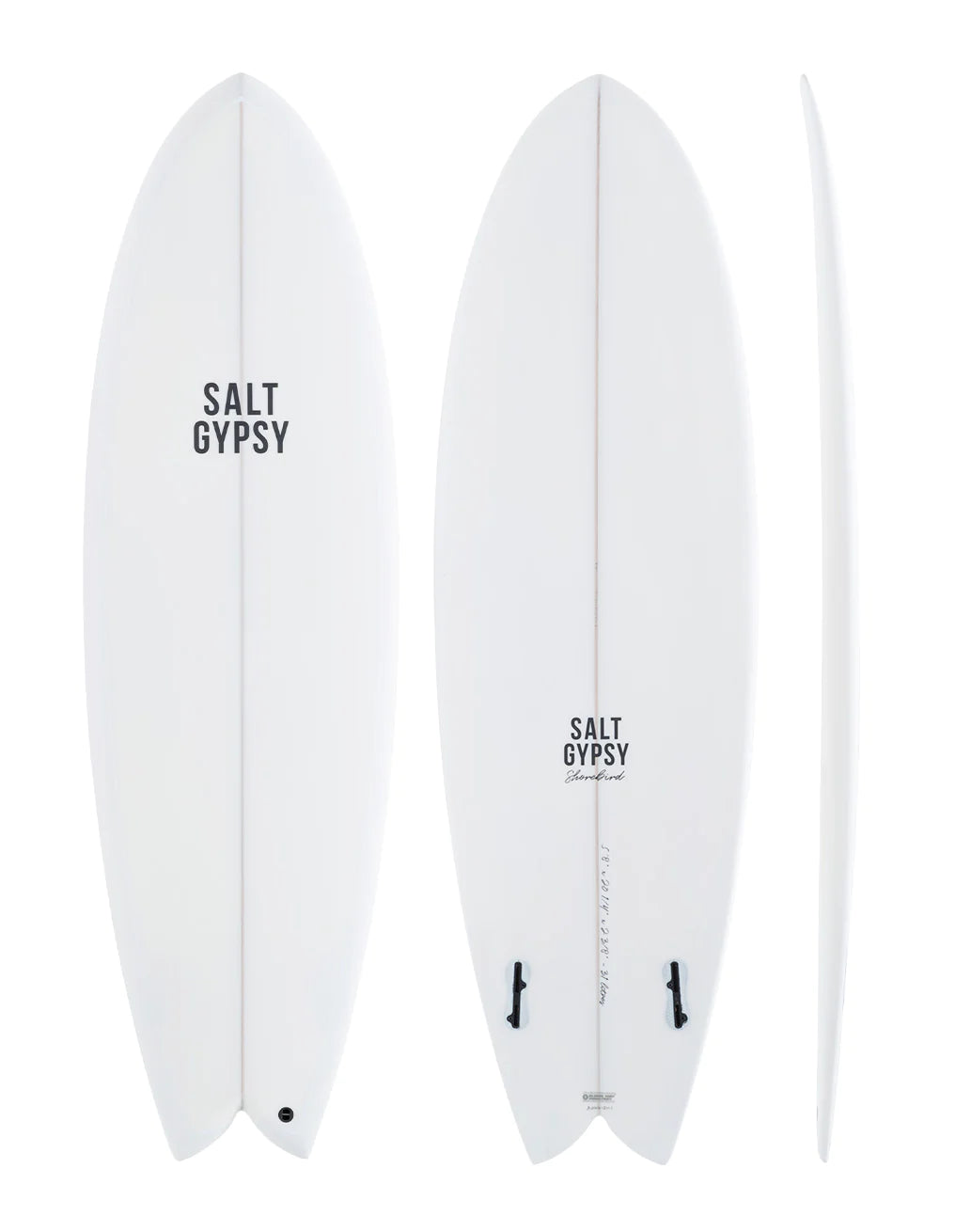 Surfboard Covers -5'8 Salt Gypsy Shorebird Twinfin