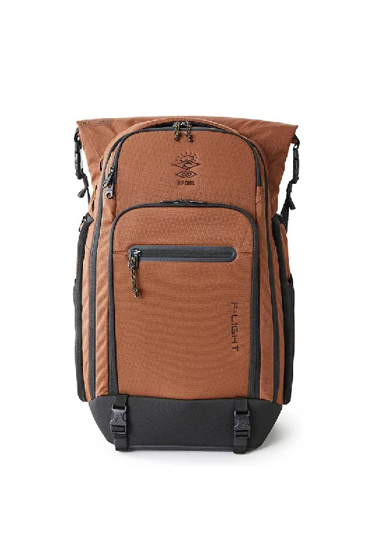 Surfing T-shirt -Rip Curl F-Light Surf 40L Searchers Backpack - Brown