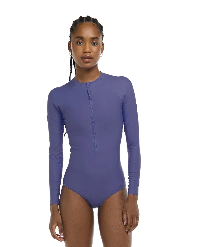 Paddleboard Leash -Smoothies Chanel One-Piece Swimsuit - Iris