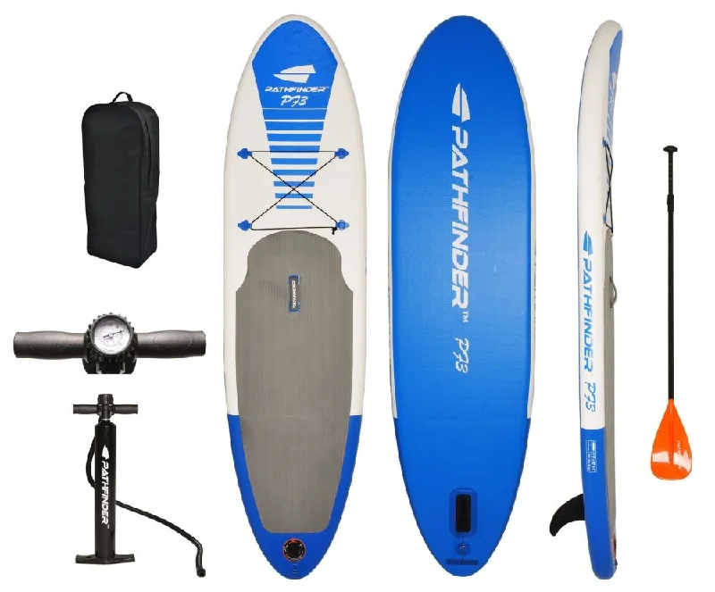 Surfboard Racks -2016 Big Cheaper SUP PathFinder Inflatable SUP Stand Up Paddleboard 9' 9" (5" Thick)