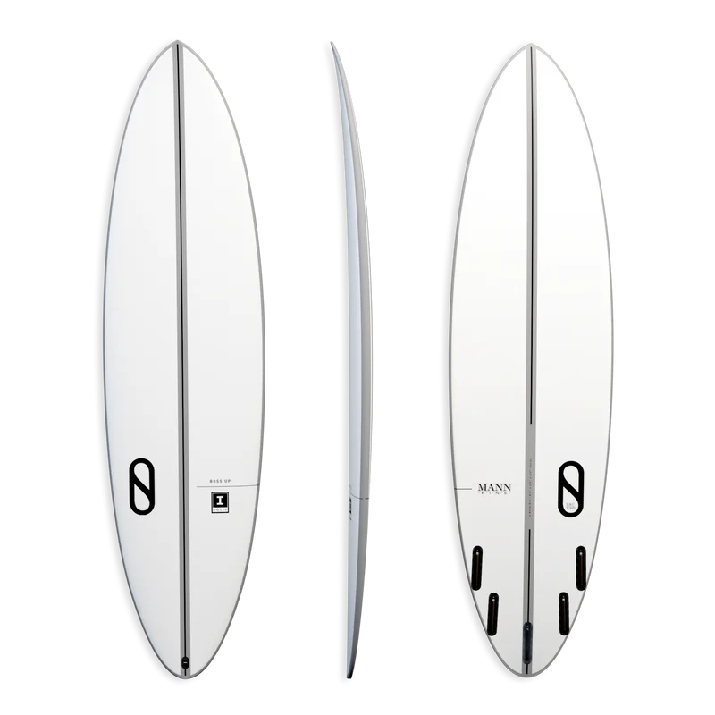 Wetsuit Boots -6'8" BOSS UP IB ROUND PIN 20 1/4" x 2 7/8" x 40.8L FUTURES