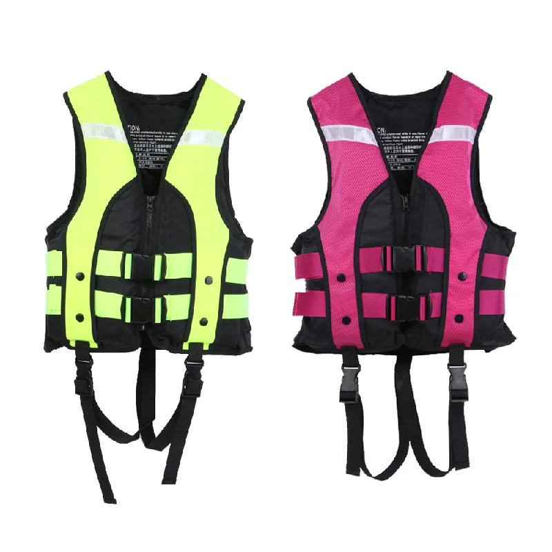 Fish Surfboard -High Quality Child Water Sports Life Vest Jackets Fishing Life Saving Vest Life Jacket For Boating Surfing Swimming Drifting