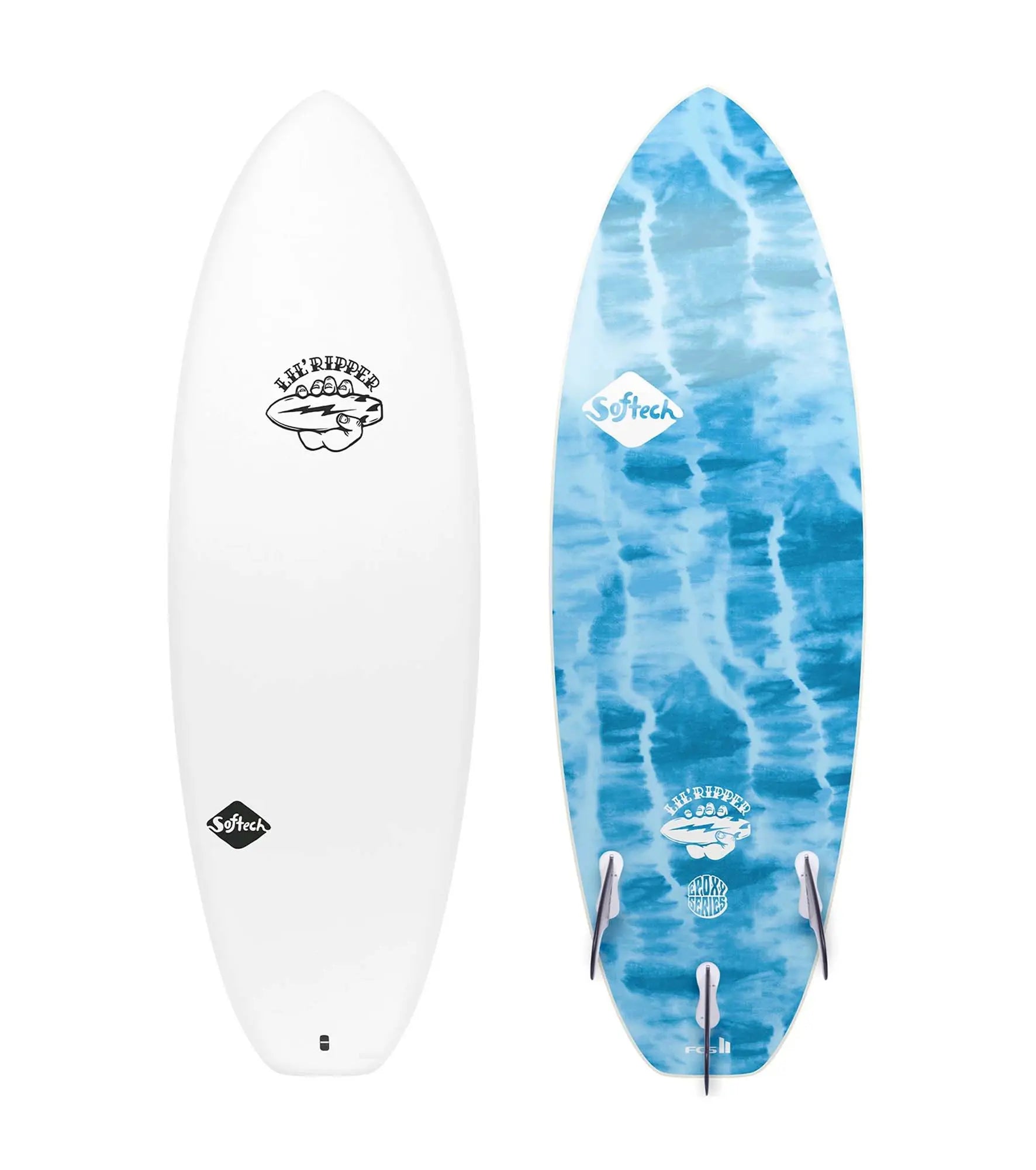 Surfboard Trolley -Softech Lil' Ripper Epoxy Series - FCS II - 3 Fin