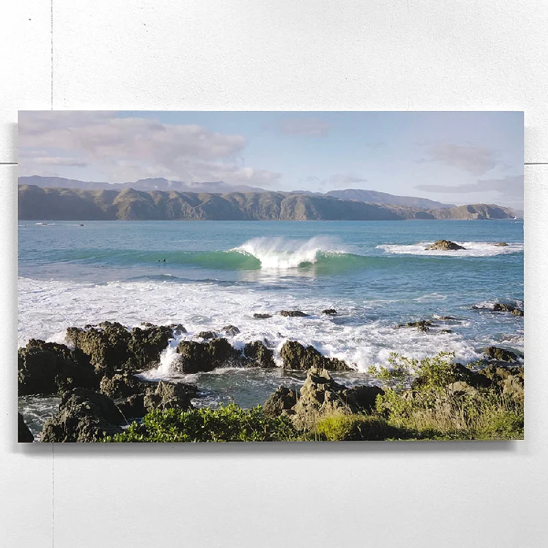 High-Performance Surfboard -LOCAL REEF BREAK - MOUNTED PRINT