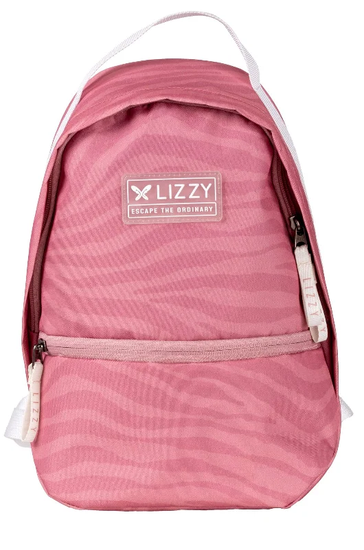 Surfing Stickers -Lizzy Ghale Backpack 7.5L Pink Zebra