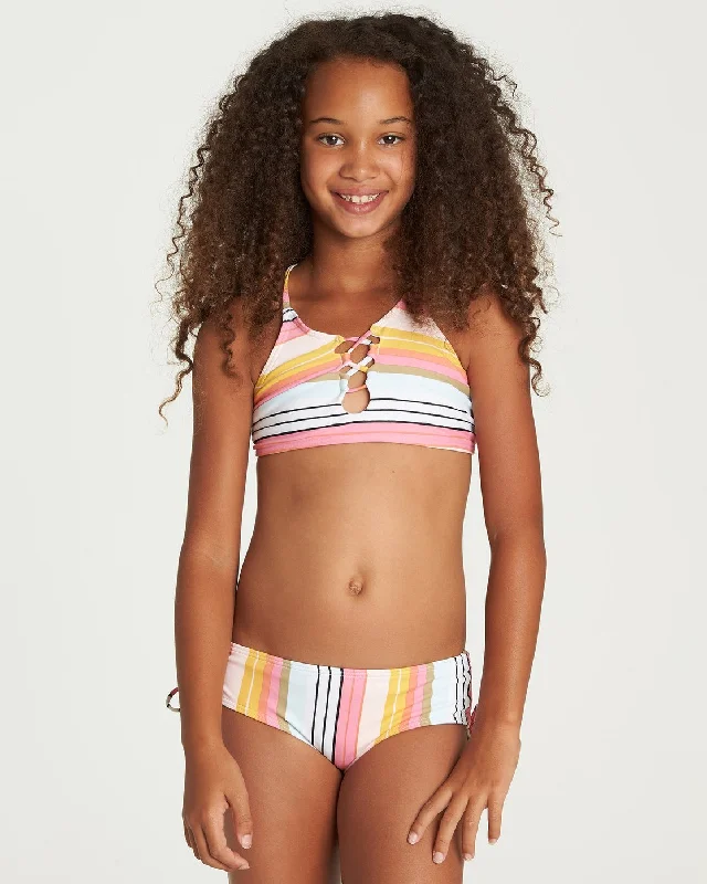 Surfboard Leash -Billabong Sunny Song High Neck Swimsuit - Multi