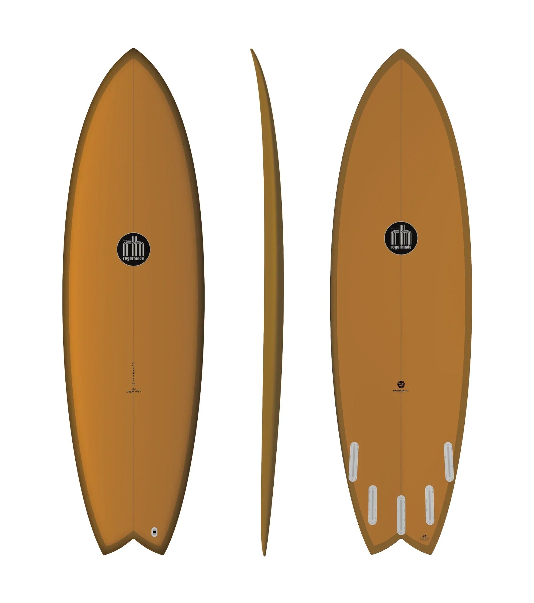 Paddleboard -Roger Hinds Dream Fish - Fusion HD - Futures - 5 Fin