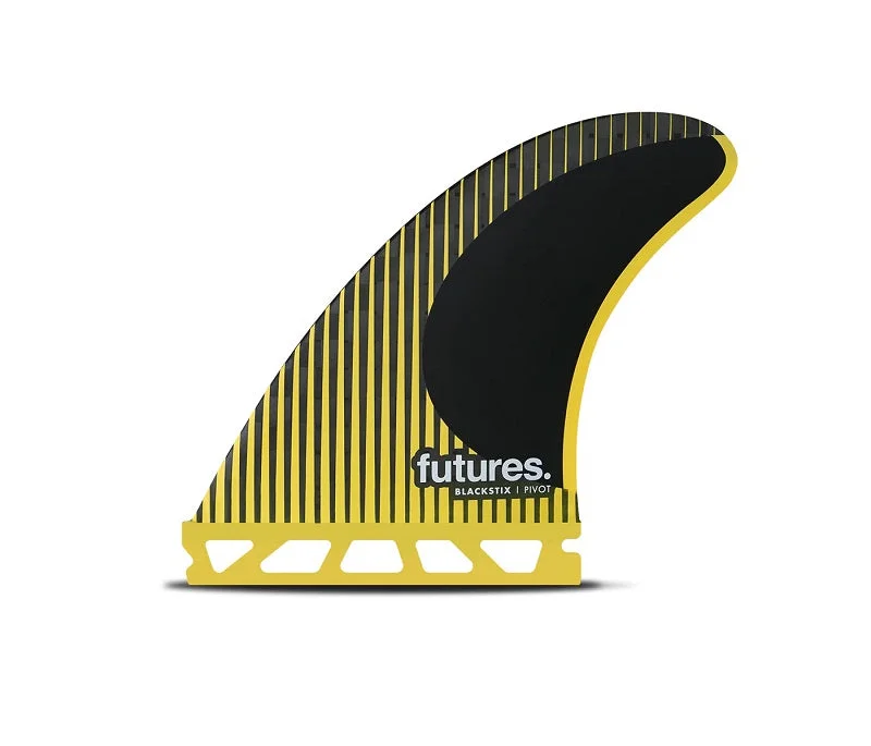 Surfboard Stabilizer -Futures P6 Blackstix Thruster Fins