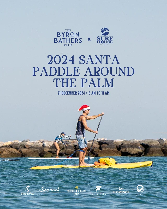 Anti-Slip Surfboard Pad -REGISTRATION: Santa Paddle Around the Palm at Byron Bathers Club