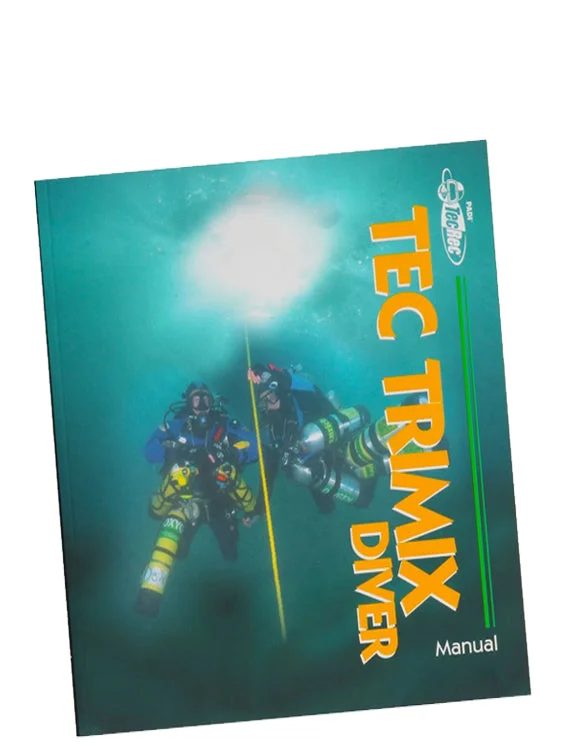 Short Sleeve Rash Guard -PADI TecRec Course Manual: Trimix Specialty Manual